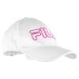 FILA Womens Snapback Cap White on Sale