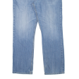 BIAGGINI Mens Jeans Blue Regular Straight Stone Wash W38 L32 on Sale