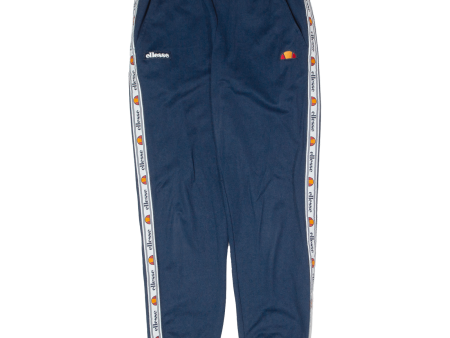 ELLESSE Womens Joggers Blue Straight UK 12 W30 L28 Discount