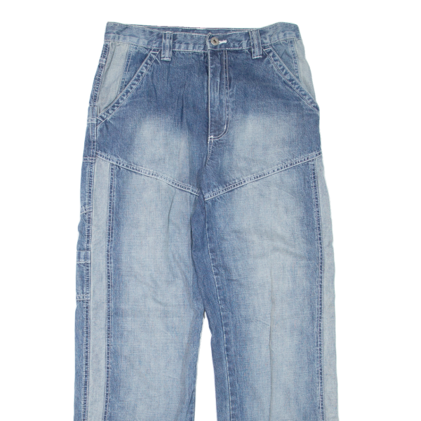 C&A Carpenter Boys Jeans Blue Loose Straight Stone Wash W29 L30 Online now