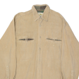 CAMEL COLLECTION Mens Plain Shirt Beige Long Sleeve M For Cheap