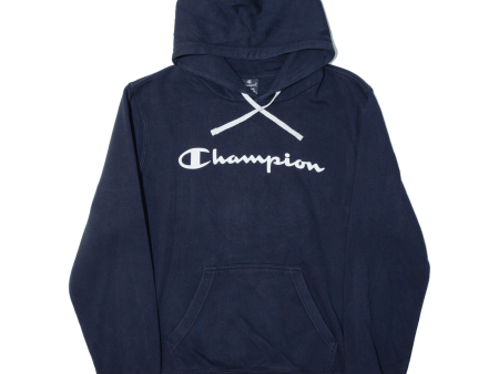 CHAMPION Mens Blue Hoodie M Discount