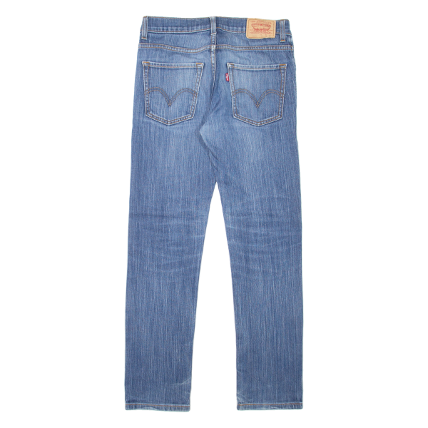 LEVI S 510 Jeans Boys Blue Slim Skinny Stone Wash W28 L28 Online now