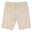 CARHARTT WIP Mens Chino Shorts Beige M W30 Fashion