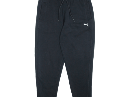 PUMA Mens Joggers Black Tapered M W30 L29 on Sale