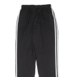 ADIDAS Mesh Lined Womens Track Pants Black Straight S W24 L30 Supply