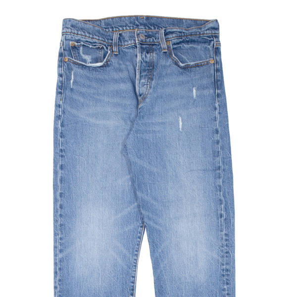 LEVI S Womens Jeans Blue Regular Straight Stone Wash W30 L25 Online Hot Sale