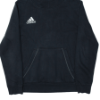 ADIDAS Boys Black Hoodie 13-14Y Online now