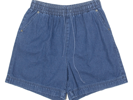 VANDERBILT Womens Denim Shorts Blue 90s M W28 For Cheap