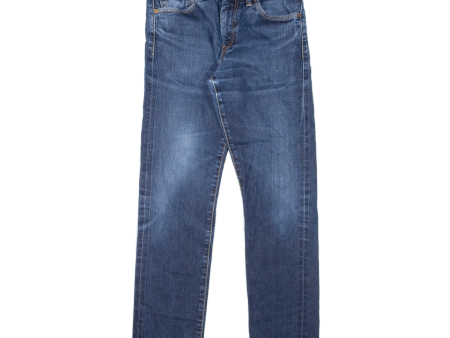 LEVI S 511 Jeans Mens Blue Slim Straight Stone Wash W32 L23 Sale