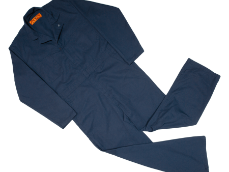 RED KAP Workwear Mens Boiler Suit Blue Relaxed L W40 L28 Online