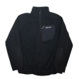 BERGHAUS Mens Fleece Black 1 4 Zip XL For Cheap