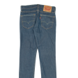 LEVI S 511 Jeans Mens Blue Slim Straight W28 L32 Online Sale