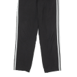 ADIDAS Mesh Lined Womens Track Pants Black Straight S W24 L30 Supply