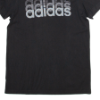 ADIDAS Mens T-Shirt Black S Cheap