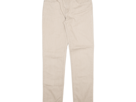 ARMANI JEANS Womens Trousers Beige Slim Straight W28 L30 Hot on Sale