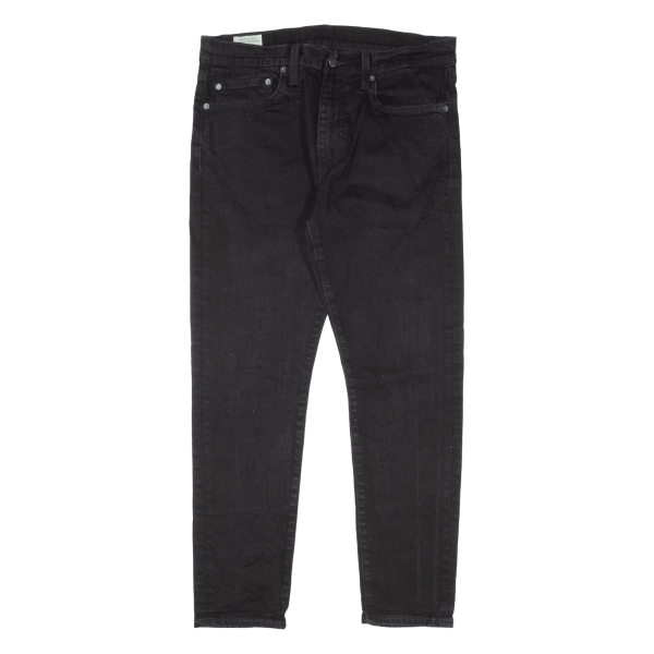 LEVI S 512 BIG E Jeans Mens Black Slim Tapered W34 L27 For Cheap