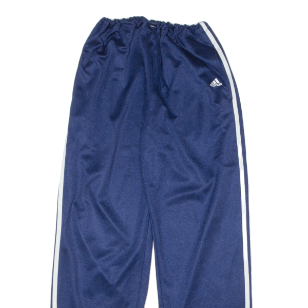 ADIDAS Mens Track Pants Blue Straight L W26 L28 For Cheap