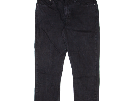 LEVI S 514 Jeans Mens Black Slim Straight W36 L25 Hot on Sale