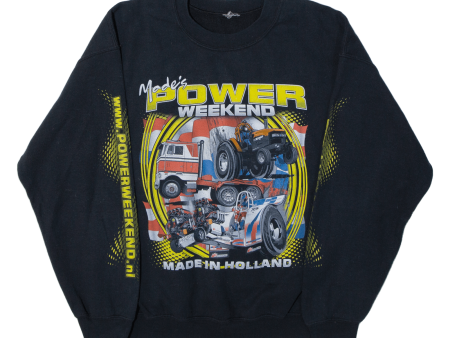 Power Weekend Mens Sweatshirt Black M Online now