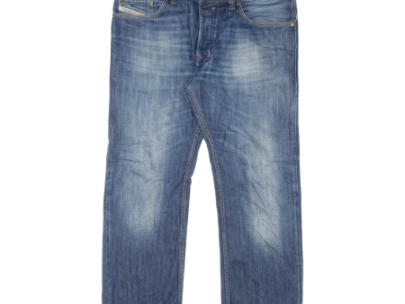 DIESEL Safado Mens Jeans Blue Slim Straight Stone Wash W36 L27 Online