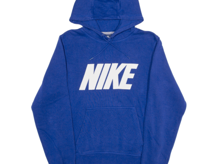 NIKE Mens Blue Hoodie S Online Hot Sale