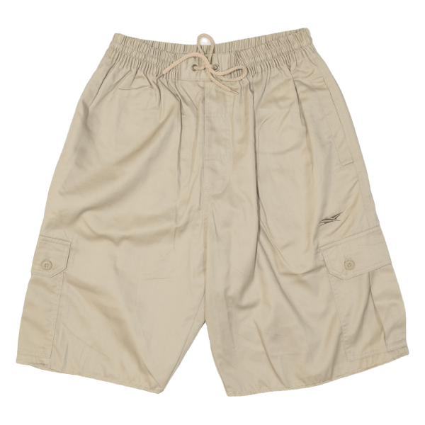 EXPLORER Mens Utility Shorts Beige 90s M W28 Supply