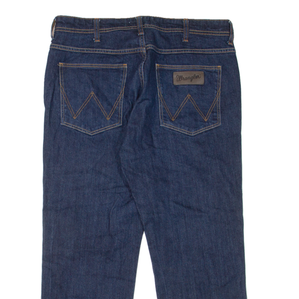 WRANGLER Arizona Mens Jeans Blue Regular Straight W34 L25 Hot on Sale