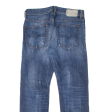 DIESEL Buster Mens Jeans Blue Slim Tapered Stone Wash W31 L28 Online Hot Sale