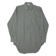 Womens Shirt Green Check Long Sleeve M Online Sale