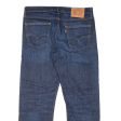 LEVI S 504 Jeans Mens Blue Regular Straight Stone Wash W33 L26 Hot on Sale