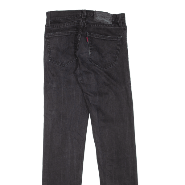 LEVI S 511 Jeans Mens Black Slim Straight W26 L32 Online