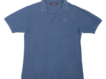 KAPPA Mens Polo Shirt Blue M For Sale