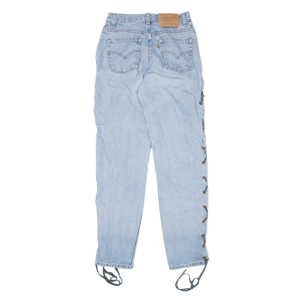 LEVI S Reworked Womens Jeans Blue Regular Mom 90s W26 L30 Online Hot Sale