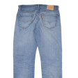 LEVI S 504 Jeans Mens Blue Regular Straight W33 L32 Online now