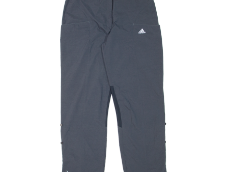 ADIDAS Climalite Outdoor Womens Trousers Grey Regular Straight W31 L31 For Cheap