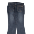 TEDDY S Womens Jeans Blue Regular Flared W32 L31 Online Hot Sale