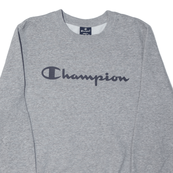 CHAMPION Mens Sweatshirt Grey S Supply