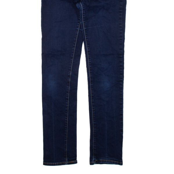 LEVI S 724 High Rise Womens Jeans Blue Slim Straight W25 L32 on Sale