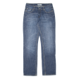 TEDDY S Womens Jeans Blue Regular Straight Stone Wash W30 L32 Online Sale