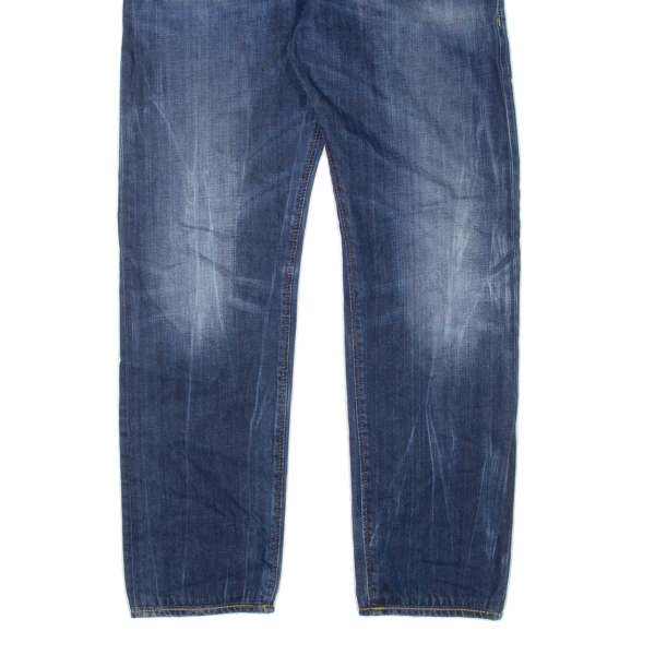 DIESEL Buster Mens Jeans Blue Slim Tapered Stone Wash W31 L28 Online Hot Sale