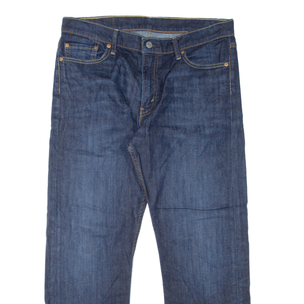 LEVI S 504 Jeans Mens Blue Regular Straight Stone Wash W33 L26 Hot on Sale