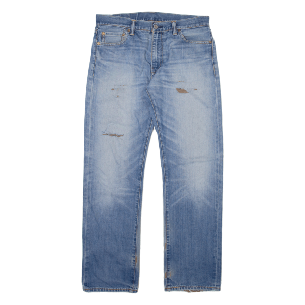 LEVI S 504 Jeans Mens Blue Regular Straight W33 L32 Online now