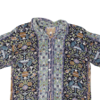 BAGHDADI Womens Shirt Black Floral L Supply