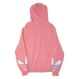 ADIDAS Womens Pink Hoodie M Cheap