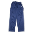 ADIDAS Mens Track Pants Blue Straight L W26 L28 For Cheap