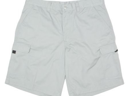 TEDDY S Mens Cargo Shorts Grey L W36 For Cheap