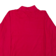 Womens Sweatshirt Red High Neck M Sale