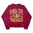 7 Florida State Seminoles Mens Sweatshirt Red USA L Cheap