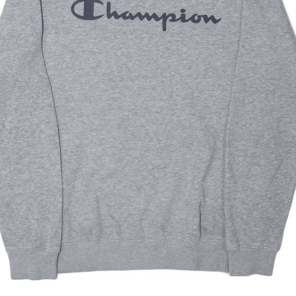 CHAMPION Mens Sweatshirt Grey S Supply